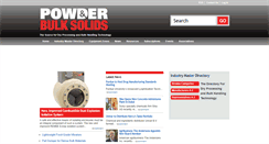 Desktop Screenshot of powderbulksolids.com