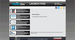Desktop Screenshot of powdershowlaunchpad2012.powderbulksolids.com