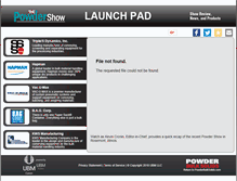 Tablet Screenshot of powdershowlaunchpad2012.powderbulksolids.com